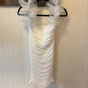 Hello Molly White Mini Dress